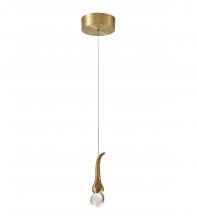  OCH05P5G - LED Pendant Antique Gold